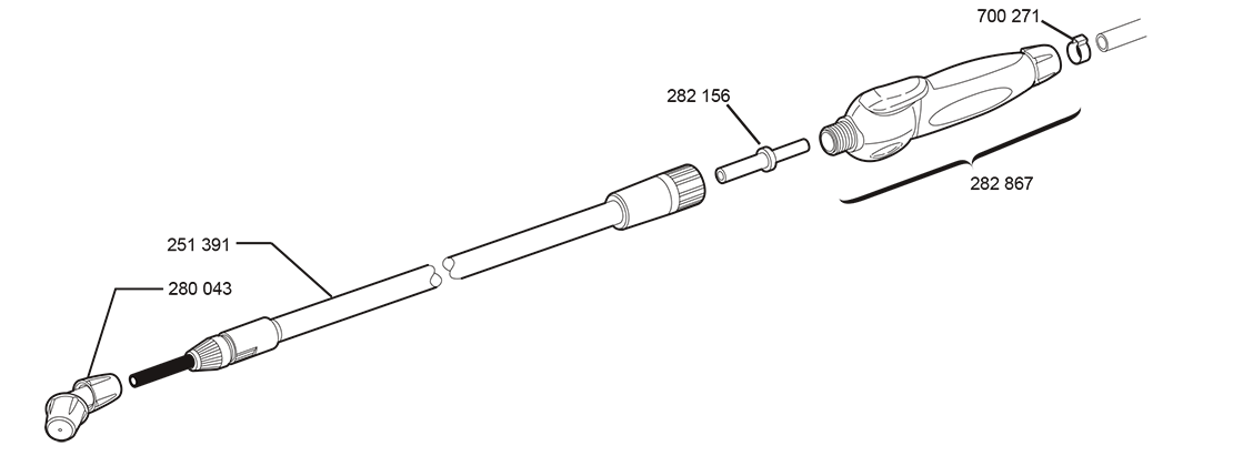 Pièces LANCE GEANTE 2.4M (Ref. 13314)